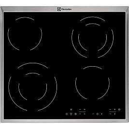 Electrolux EHF6342XOK hob Black Built-in Ceramic 4 zone(s)