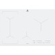 Electrolux EIV83443BW hob White Built-in Zone induction hob 4 zone(s) EIV83443BW – Electrolux Котлони за вграждане