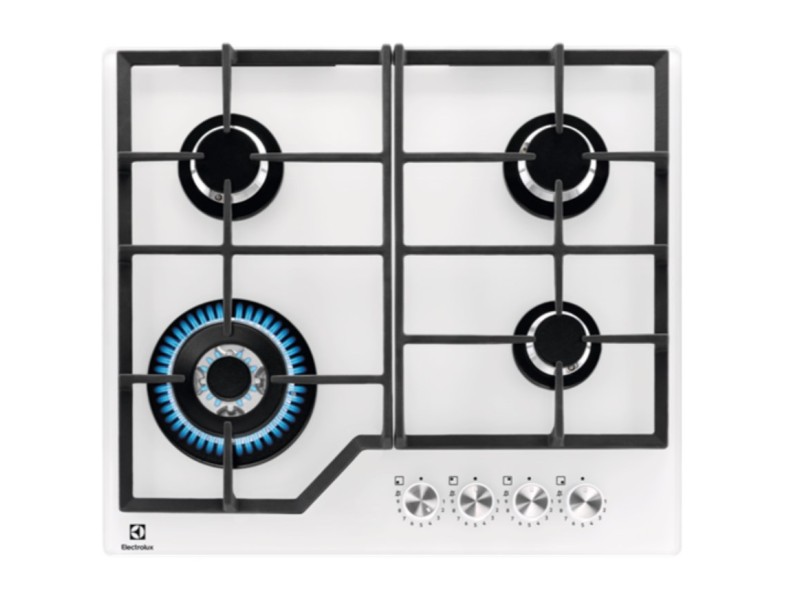 Electrolux KGG64362W White Built-in 60 cm Gas 4 zone(s) KGG64362W – Electrolux Котлони за вграждане