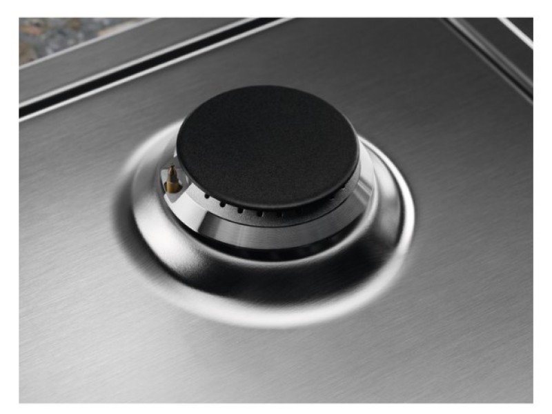 Electrolux KGS6424BX Stainless steel Built-in 60 cm Gas 4 zone(s) KGS6424BX – Electrolux Котлони за вграждане