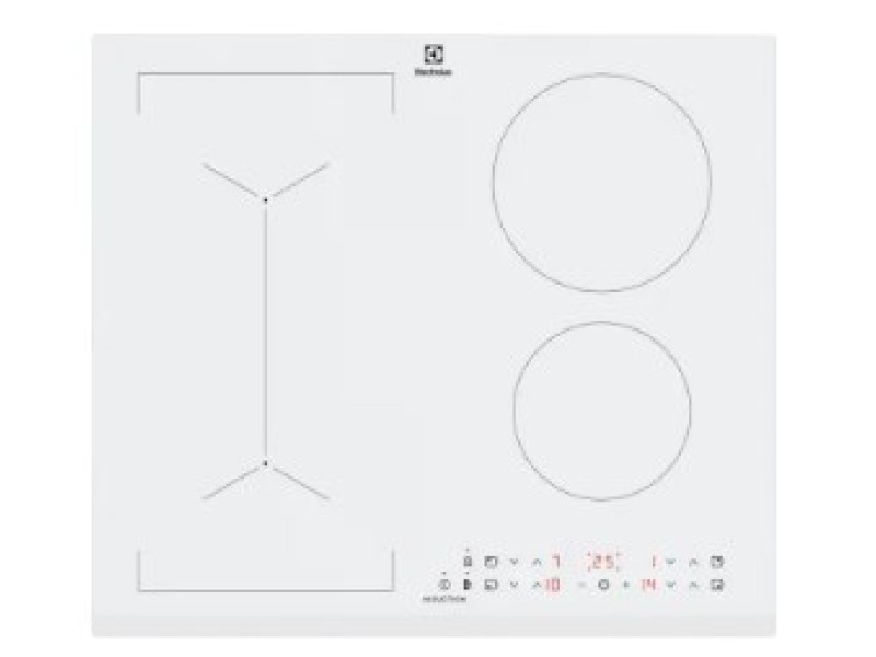 Electrolux LIV63431BW White Built-in 59 cm Zone induction hob 4 zone(s) LIV63431BW – Electrolux Котлони за вграждане