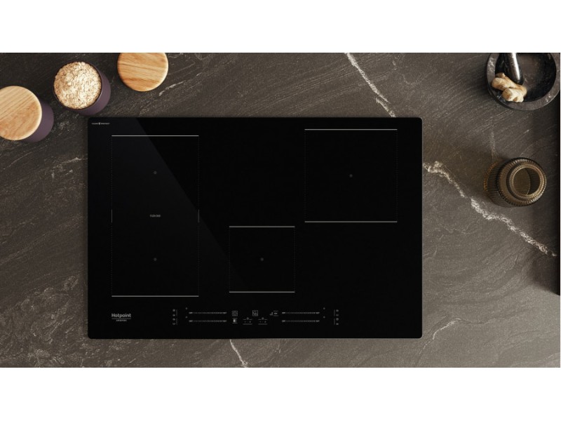Hotpoint Ariston HS 1377C CPNE Black Built-in 77 cm Zone induction hob 4 zone(s) HS 1377C CPNE – Hotpoint Котлони за вграждане