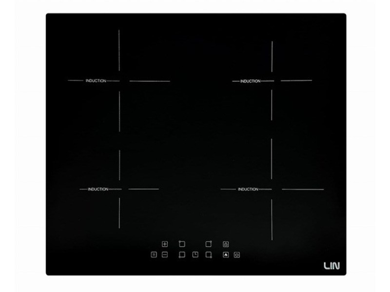 Induction cooktop LI-A23511 4 zones 7400 W Black LI-B47400 – LIN Котлони за вграждане
