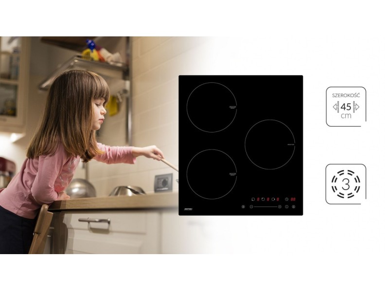 Induction cooktop MPM-45-IM-07 MPM-45-IM-07 – MPM Котлони за вграждане