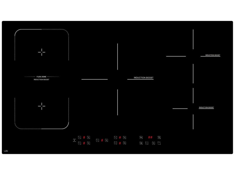 LIN  LI-B57235 7200 W induction cooktop. LI-B57235 – LIN Котлони за вграждане