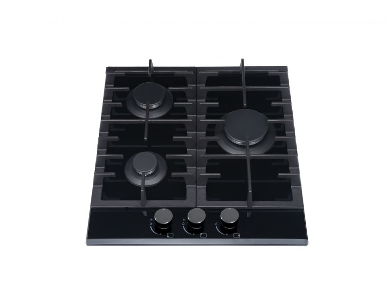 MPM 45-GMH-16 Black Built-in 45 cm Gas 3 zone(s) MPM-45-GMH-16 – MPM Котлони за вграждане