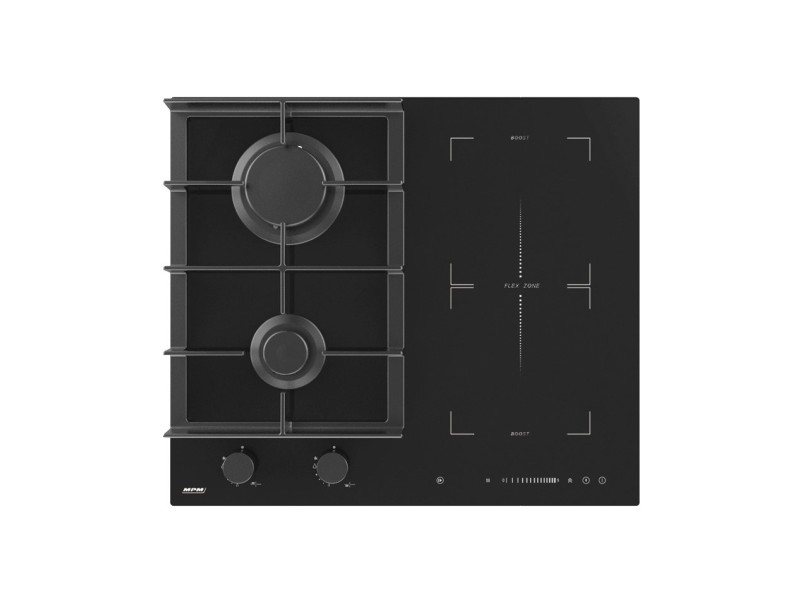 MPM-60-IMG-22 - Gas-induction cooktop, black AGDMPMPGZ0036 – MPM Котлони за вграждане