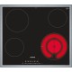 Siemens iQ300 ET645FFN1E hob Black Built-in 60 cm Ceramic 4 zone(s) ET645FFN1E – Siemens Котлони за вграждане