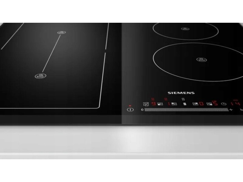 Siemens iQ500 ED651BSB6E hob Black Built-in 60 cm Zone induction hob 4 zone(s) ED651BSB6E – Siemens Котлони за вграждане