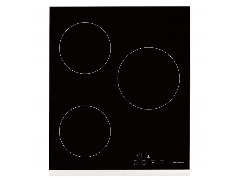 Vitroceramic hob MPM-45-VCB-21, black, 45cm MPM-45-VCB-21 – MPM Котлони за вграждане