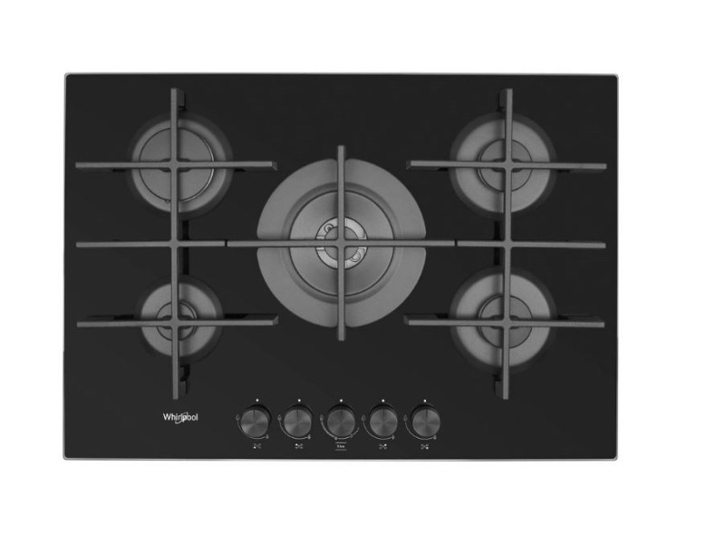 Whirlpool Gas Cooktop - AKWL 728/NB 5 burners AKWL 728/NB – Whirlpool Котлони за вграждане