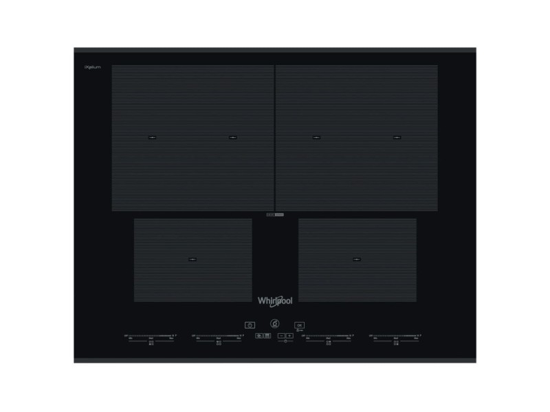 Whirlpool SMO 654 OF/BT/IXL Black Built-in 65 cm Zone induction hob 4 zone(s) SMO 654 OF/BT/IXL – Whirlpool Котлони за вграждане