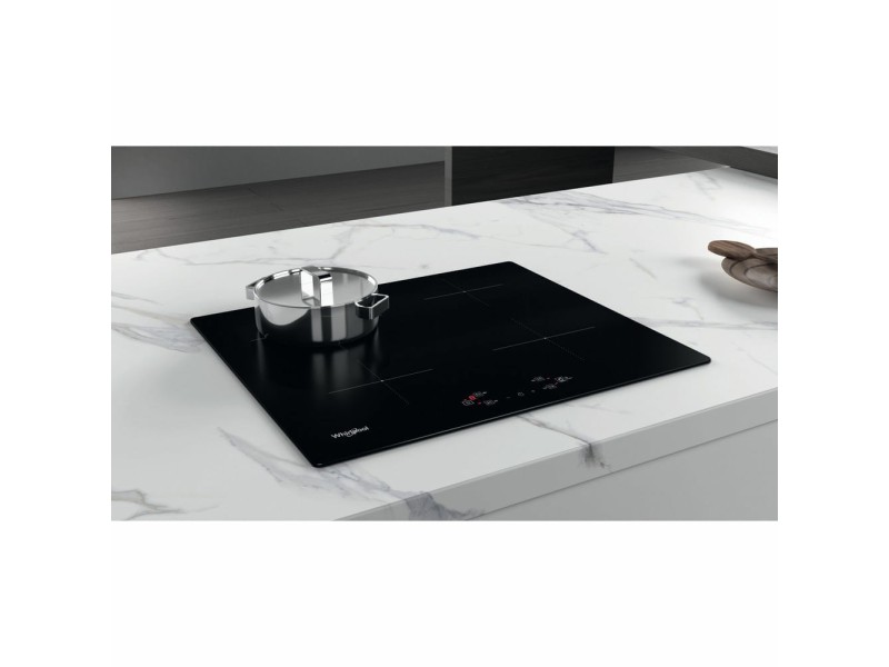 Whirlpool WS Q2160 NE Black Built-in 59 cm Zone induction hob 4 zone(s) WS Q2160 NE – Whirlpool Котлони за вграждане