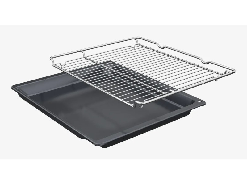 Bosch Serie 4 HBA534ES3 oven 71 L 3400 W Black, Stainless steel HBA534ES3 – BOSCH Фурни за вграждане