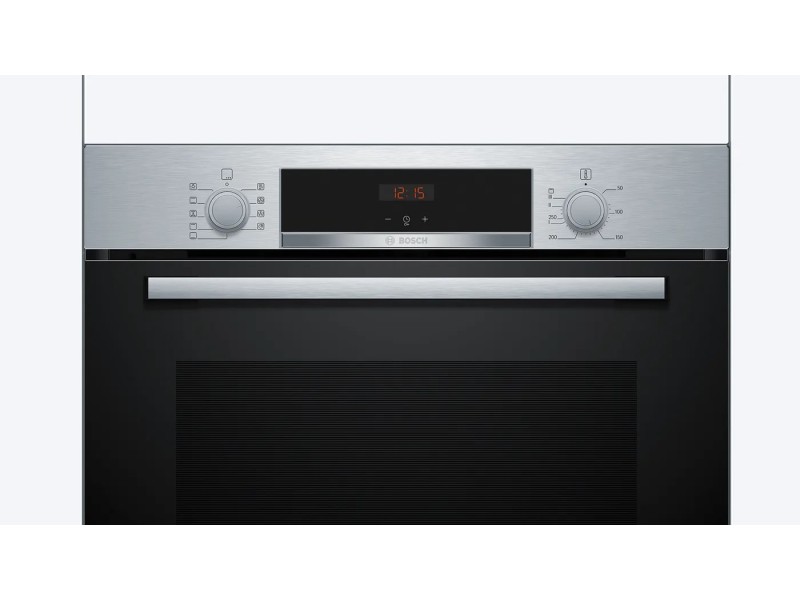 Bosch Serie 4 HBA534ES3 oven 71 L 3400 W Black, Stainless steel HBA534ES3 – BOSCH Фурни за вграждане