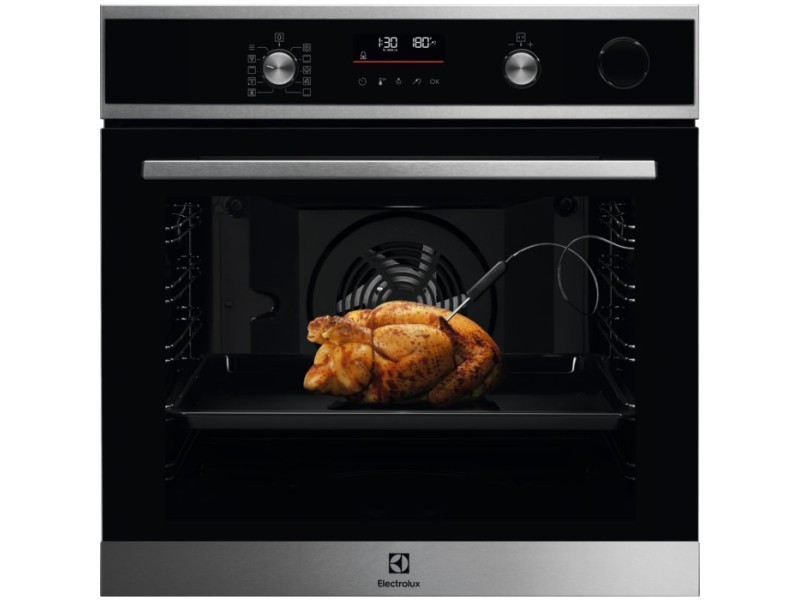 Electrolux EOC6H76X 72 L A Black EOC6H76X – Electrolux Фурни за вграждане