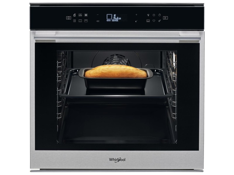Whirlpool W7 OM4 4S1 C 73 L Black, Stainless steel W7 OM4 4S1 C – Whirlpool Фурни за вграждане