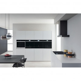 Whirlpool W7 OM4 4S1 C 73 L Black, Stainless steel