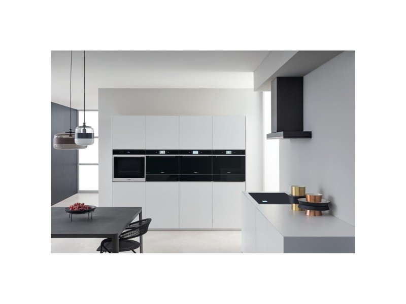 Whirlpool W7 OM4 4S1 C 73 L Black, Stainless steel W7 OM4 4S1 C – Whirlpool Фурни за вграждане