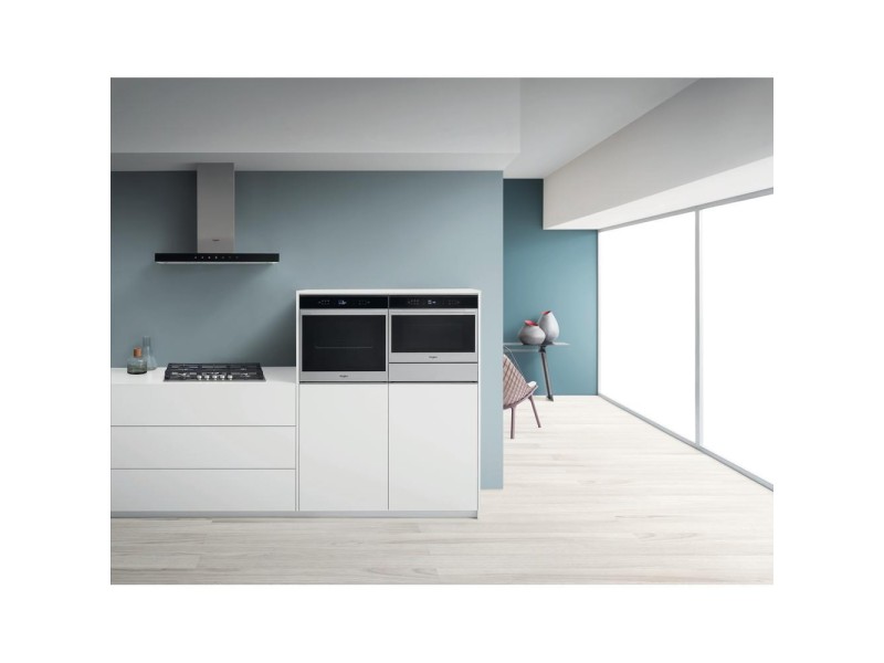 Whirlpool W7 OM4 4S1 C 73 L Black, Stainless steel W7 OM4 4S1 C – Whirlpool Фурни за вграждане