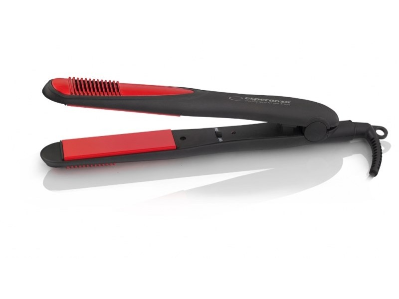 Esperanza EBP004 hair styling tool Straightening iron Black,Red 35 W EBP004 – Esperanza Грижа за косата