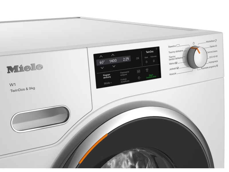 Miele WWG760 WPS TDos&9kg Front loading washing machine White WWG760 WPS TDos&9kg – Miele Перални