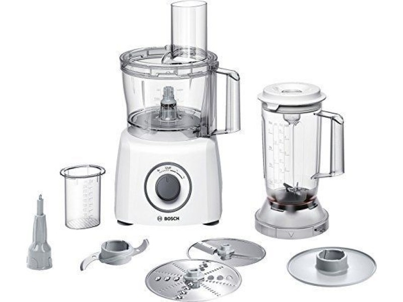 Bosch MCM3200W food processor 800 W 2.3 L White MCM3200W – BOSCH Кухненски роботи