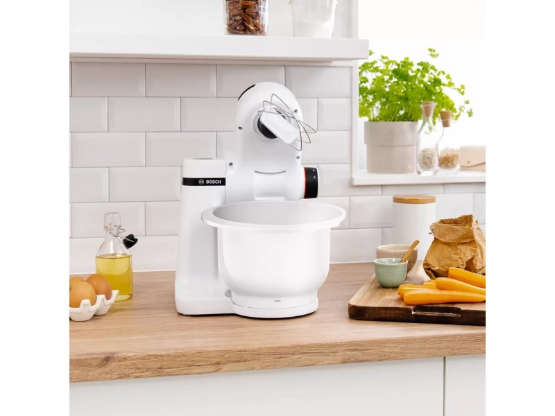 Bosch Serie 2 MUMS2AW00 food processor 700 W 3.8 L White MUMS2AW00 – BOSCH Кухненски роботи