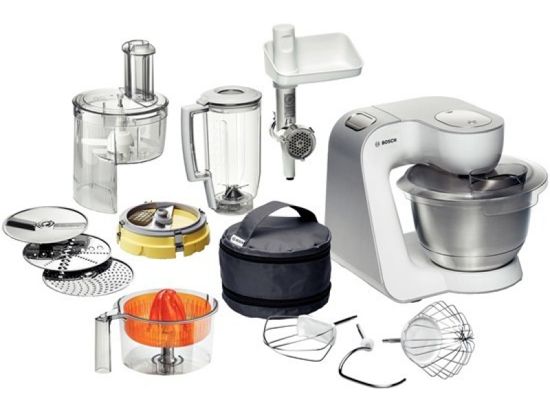 Bosch Styline food processor 900 W 3.9 L Stainless steel, White MUM 54251 – BOSCH Кухненски роботи