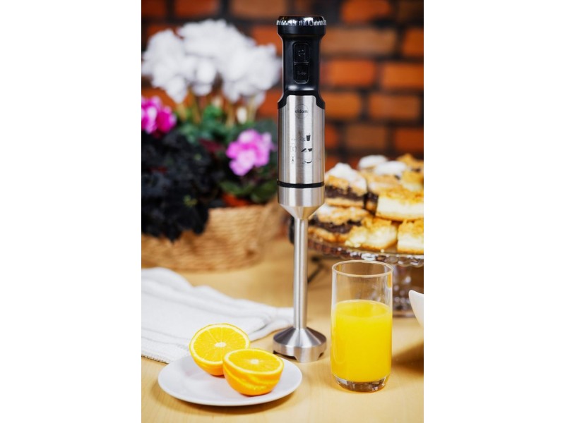 ELDOM Blender JAX, 1000 W, metal tip, speed regulation, turbo ELDOM Blender JAX, 1000 W, metal tip, speed regulation, turbo BL230 – ELDOM Кухненски роботи