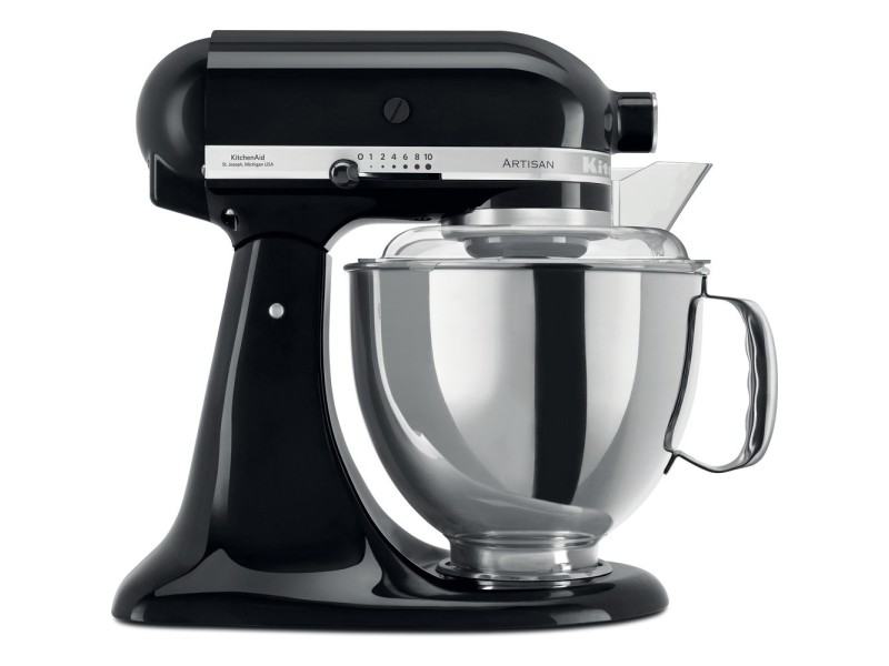KitchenAid 5KSM175PSEOB mixer Stand mixer 300 W Black, Stainless steel 5KSM175PSEOB – KitchenAid Кухненски роботи
