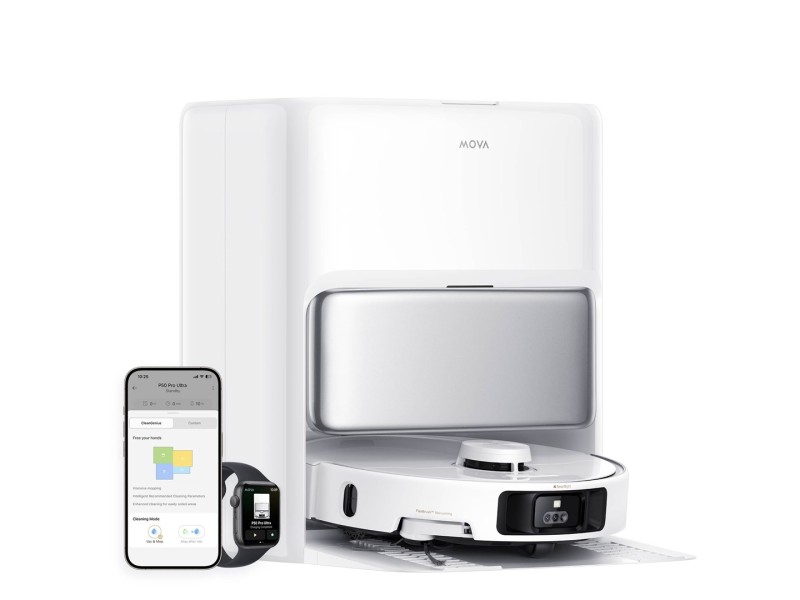 MOVA Tech P50 Pro Ultra Bagless White RLP53HE – dreame Прахосмукачки