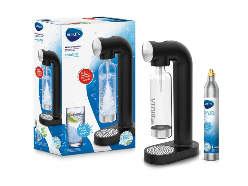 Brita SodaOne saturator (black) 1049249 – BRITA  Сода машини