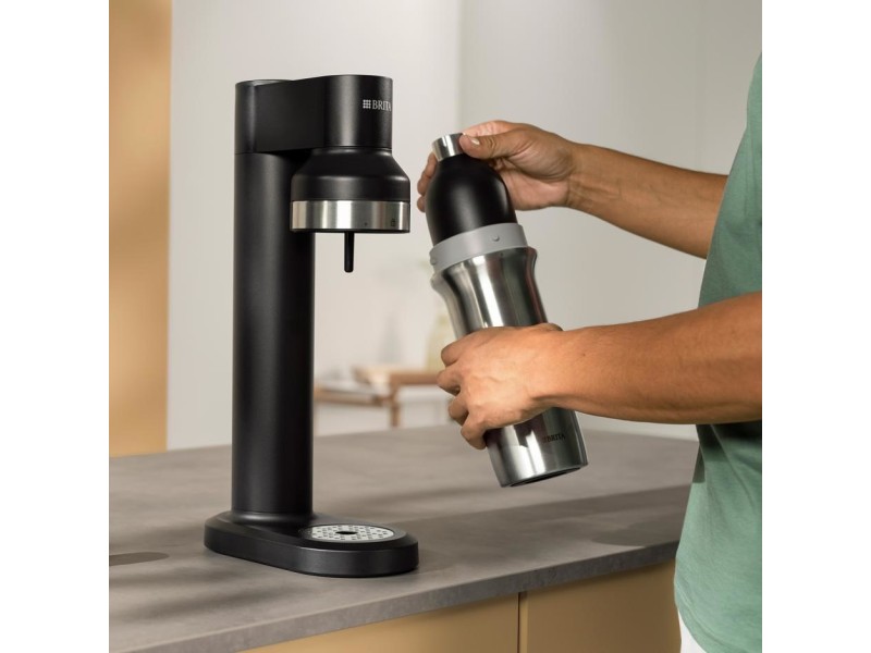 Brita sodaTRIO saturator (black) 1046729 – BRITA  Сода машини
