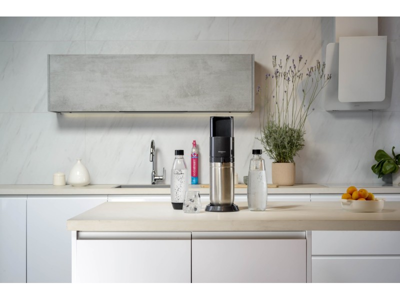 SodaStream DUO black Black, Stainless steel AGDSOASAT0006 – SodaStream Сода машини