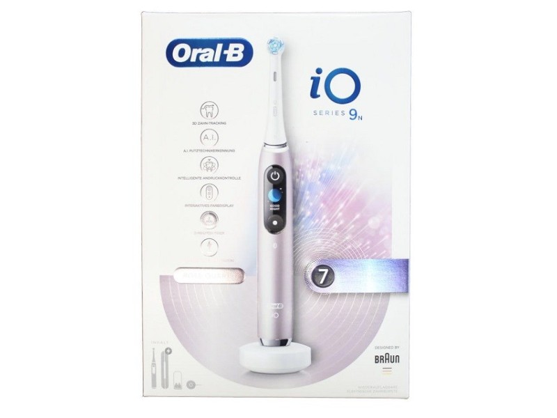 Braun  iO Series 9 Rose Quartz electric toothbrush 8700216013420 – Braun Грижа за устата