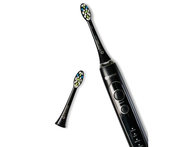 OROMED ORO-SONIC NEXT BLACK black sonic toothbrush SONIC NEXT BLACK – oromed Грижа за устата