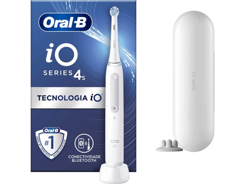 Oral-B iO4s Quite White electric toothbrush AGDBRASDZ0341 – Braun Грижа за устата