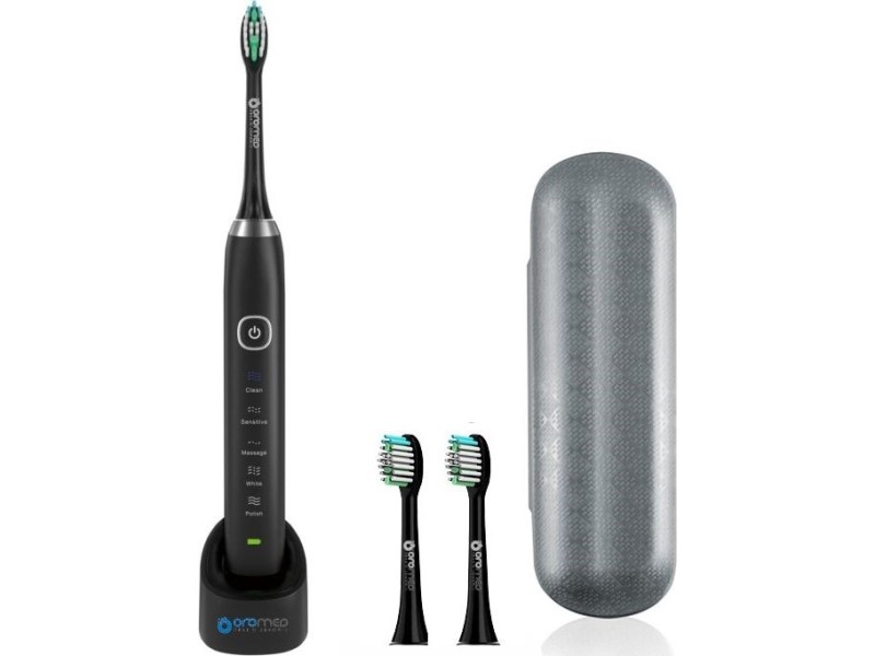Oromed ORO-SONIC BLACK electric toothbrush Adult Oscillating toothbrush ORO-SONIC BLACK – oromed Грижа за устата