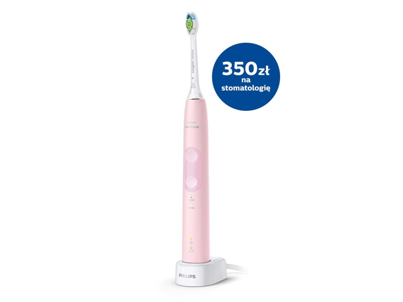 Philips 4500 series HX6836/24 electric toothbrush Adult Sonic toothbrush Pink HX6836/24 – Philips Грижа за устата