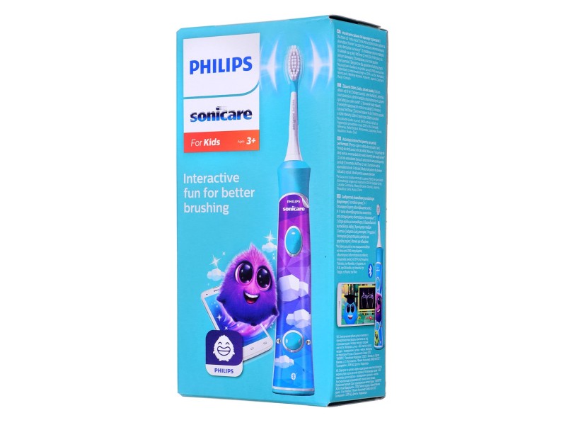 Philips Sonicare For Kids Built-in Bluetooth® Sonic electric toothbrush HX6322/04 – Philips Грижа за устата