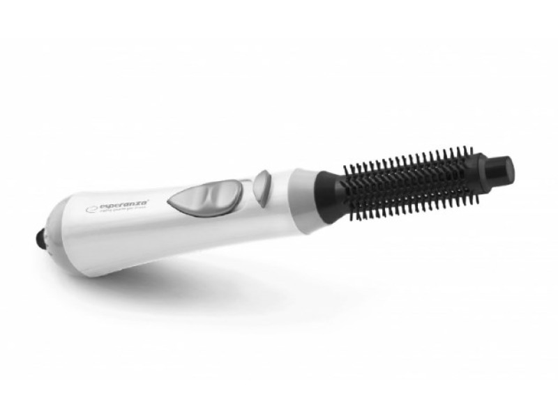 Esperanza EBL001W hair styling tool Hot air brush Warm Black,White 1.6 m 400 W EBL001W – Esperanza Грижа за косата