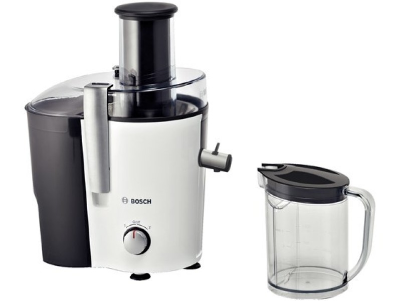 Bosch MES25A0 juice maker Centrifugal juicer 700 W Black, White MES 25A0 – BOSCH Сокоизтисквачки