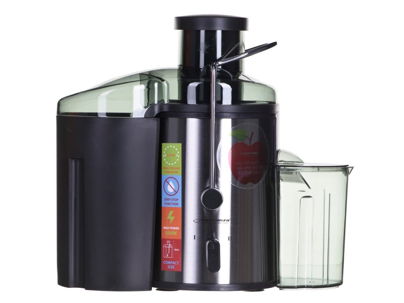Esperanza EKJ002 juice maker Black,Stainless steel 500 W EKJ002 – Esperanza Сокоизтисквачки