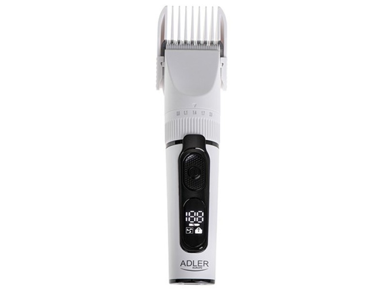 Hair clipper ADLER AD 2839 with LED display White AD 2839 – Adler За мъжа