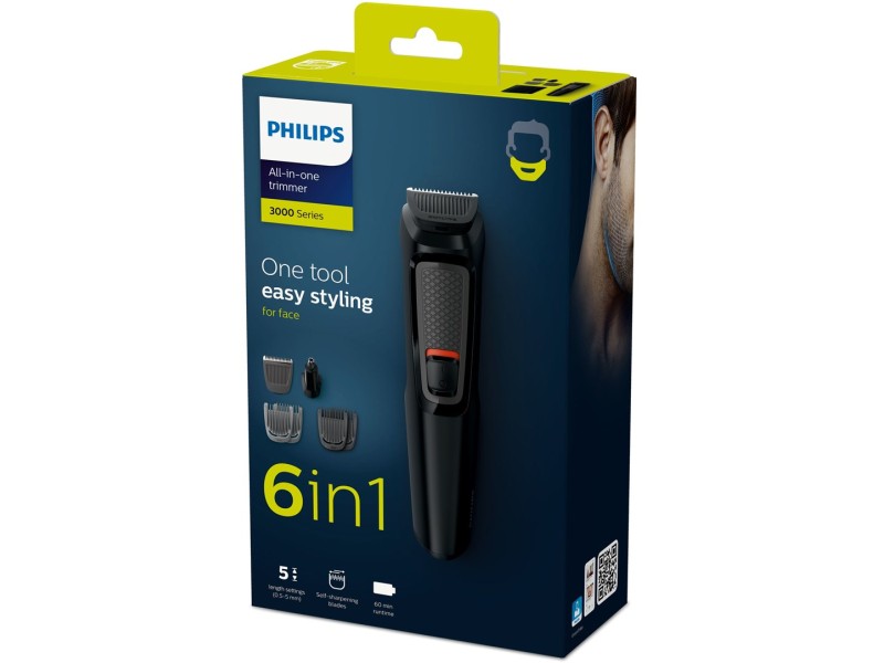 Philips MULTIGROOM Series 3000 MG3710/15 hair trimmers/clipper Black MG3710/15 – Philips За мъжа