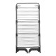 Comfort Tower 420 upright dryer Black Leifheit Comfort Tower 420 Black – LEIFHEIT Простори за дрехи