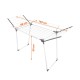 PROMIS MILANO clothes dryer, extendable, additional 4 wings SU115 – PROMIS Простори за дрехи