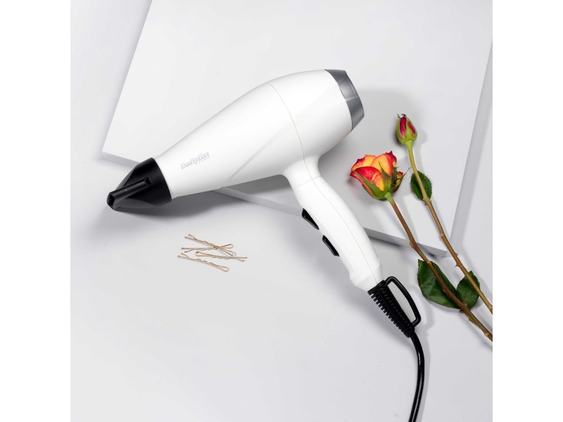 BaByliss 6704WE hair dryer 2000 W Black, White 6704WE – Babyliss Грижа за косата