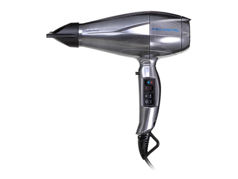 BaByliss Pro Digital Grey, Silver 2200 W 6000E – Babyliss Грижа за косата